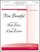 How Beautiful Vocal Solo & Collections sheet music cover